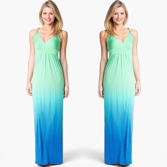 ombre beach dress